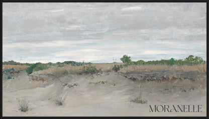 William Merritt Chase, Wind-Swept Sands – full painting reproduction, digital download for Samsung Frame TV.