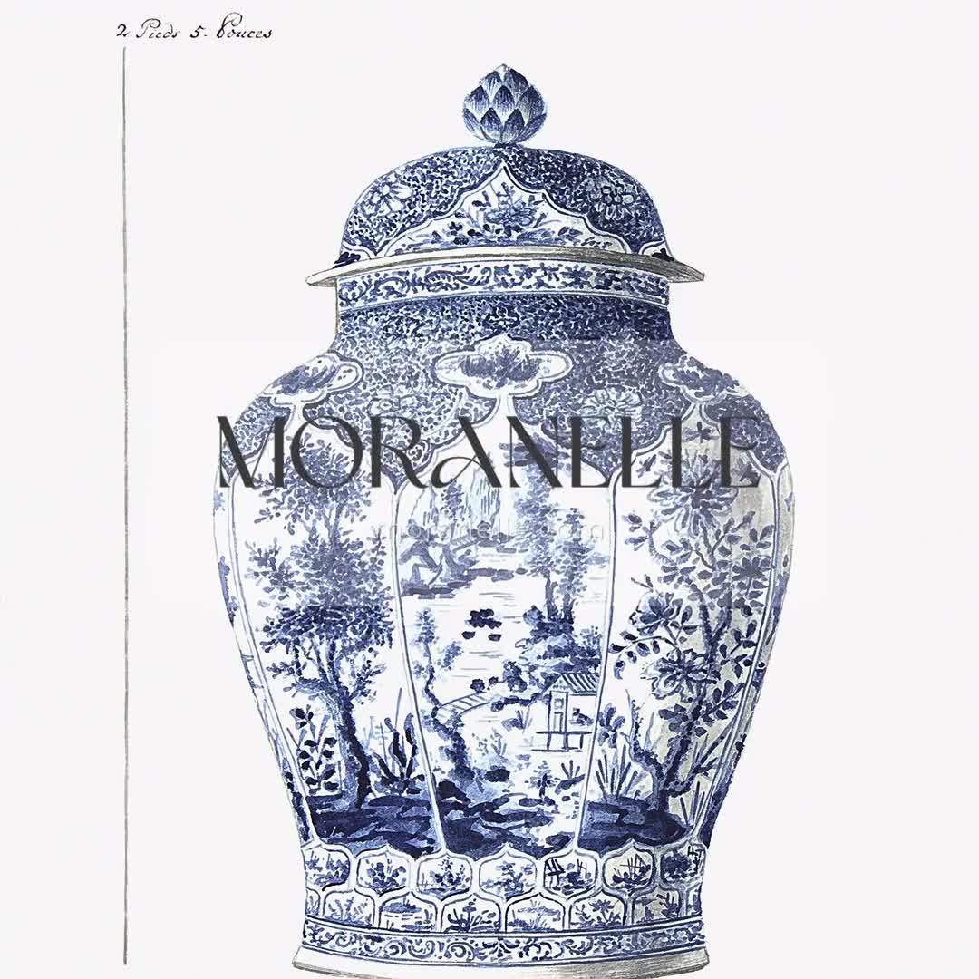 Video of Vase with Motifs painting