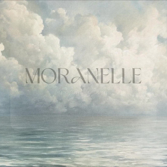 Video of clouds above water painting.