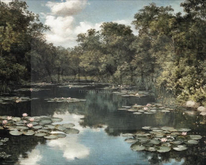 Video of Pond painting.