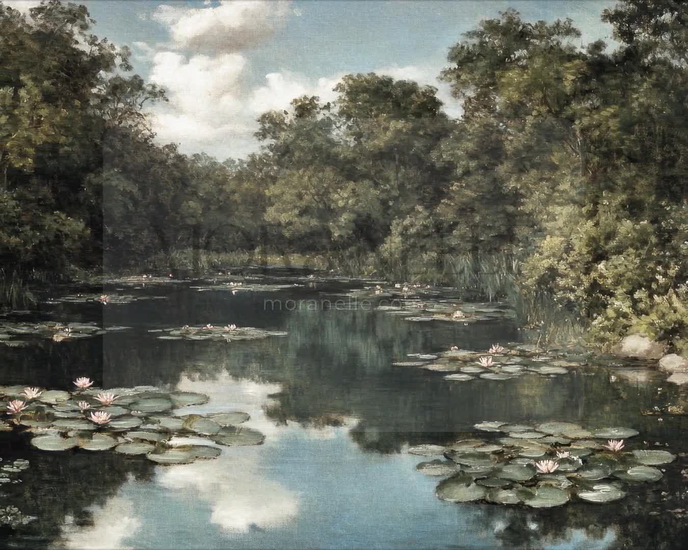 Video of Pond painting.