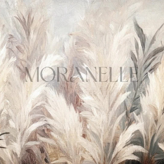 Slow RTL slide of the Pampas Grass Painting showcasing its serene beauty.