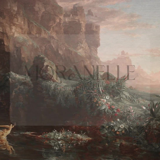 Thomas Cole, The Voyage of Life: Childhood – short video preview showing how the painting appears on Samsung Frame TV.