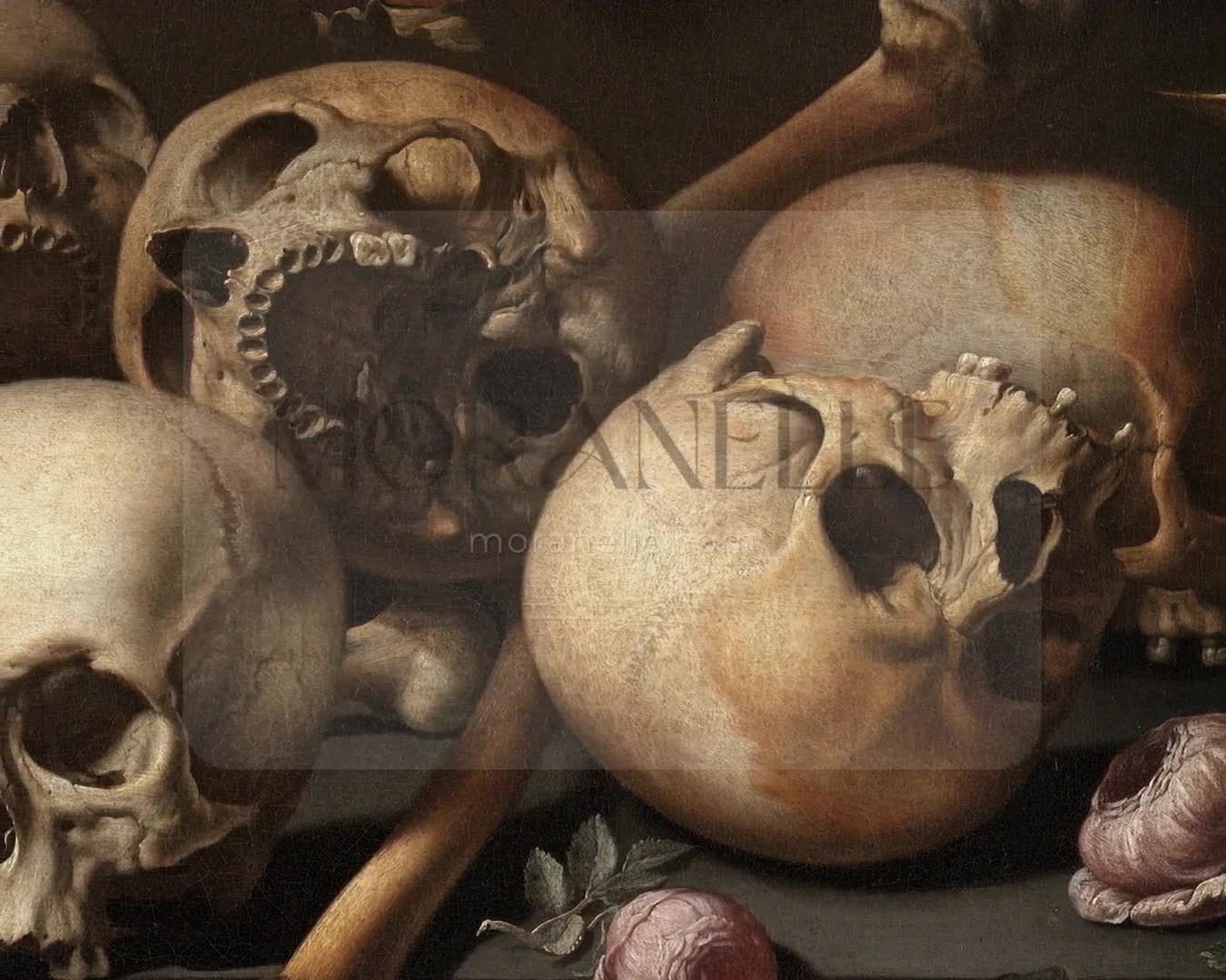 Aelbert Jansz van der Schoor, Vanitas Still life – short video preview showing how the painting appears on Samsung Frame TV.
