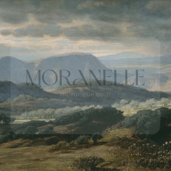 Elihu Vedder, Storm In Umbria – short video preview showing how the painting appears on Samsung Frame TV.