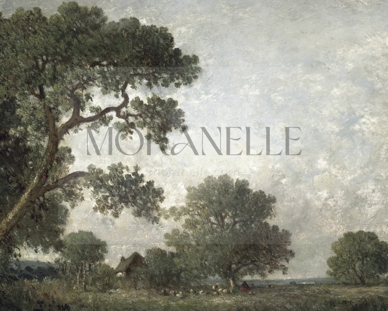 Léon-Victor Dupré, Landscape – short video preview showing how the painting appears on Samsung Frame TV.