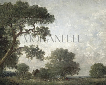 Léon-Victor Dupré, Landscape – short video preview showing how the painting appears on Samsung Frame TV.