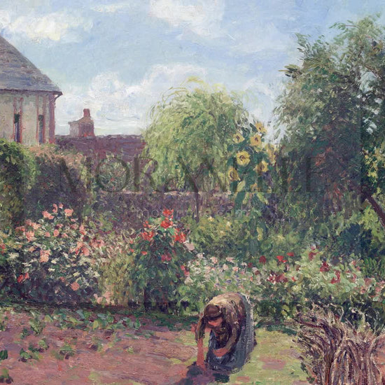 Camille Pissarro, Le jardin d'Eragny – short video preview showing how the painting appears on Samsung Frame TV.