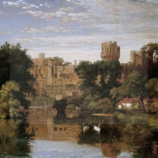 Jasper Francis Cropsey, Warwick Castle, England – short video preview showing how the painting appears on Samsung Frame TV.