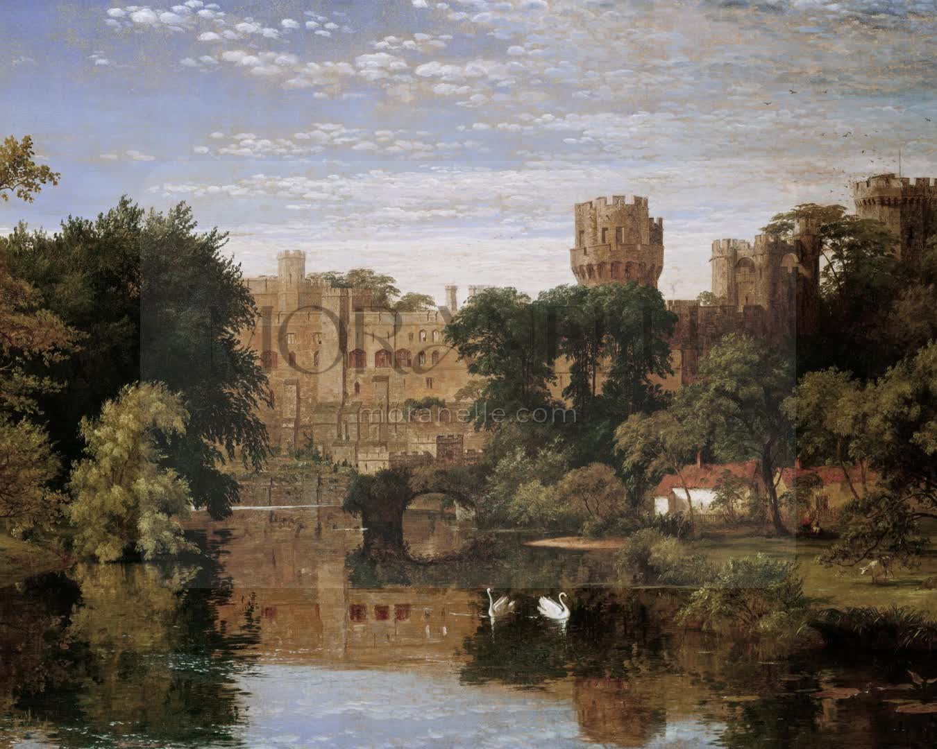 Jasper Francis Cropsey, Warwick Castle, England – short video preview showing how the painting appears on Samsung Frame TV.