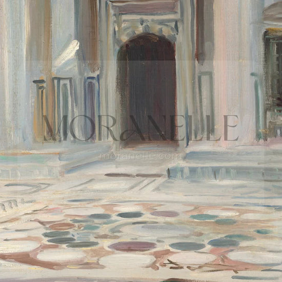 John Singer Sargent, Pavement, Cairo – short video preview showing how the painting appears on Samsung Frame TV.