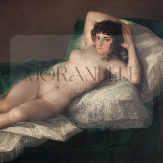 Francisco de Goya, La Maja Desnuda – short video preview showing how the painting appears on Samsung Frame TV.