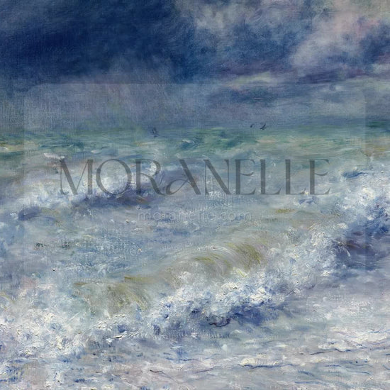 Auguste Renoir, La Vague – short video preview showing how the painting appears on Samsung Frame TV.