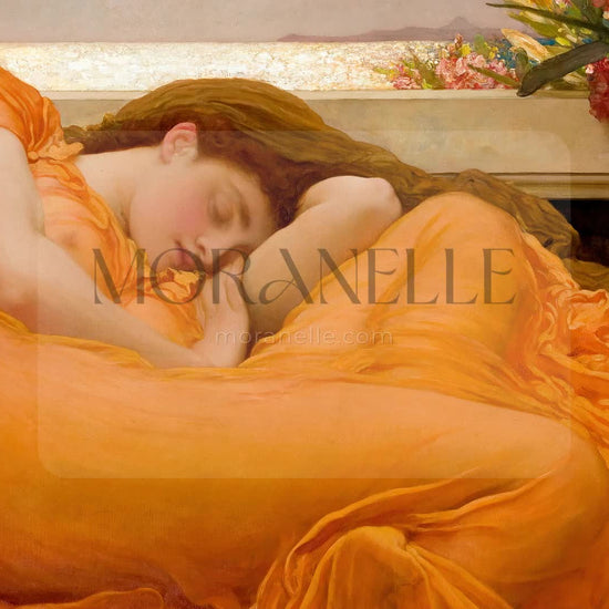 Sir Frederic Leighton, Flaming June – short video preview showing how the painting appears on Samsung Frame TV.