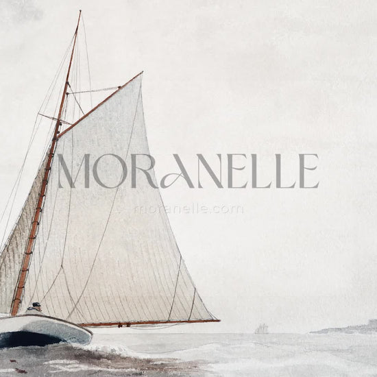 Winslow Homer, Sailing off Gloucester – short video preview showing how the painting appears on Samsung Frame TV.