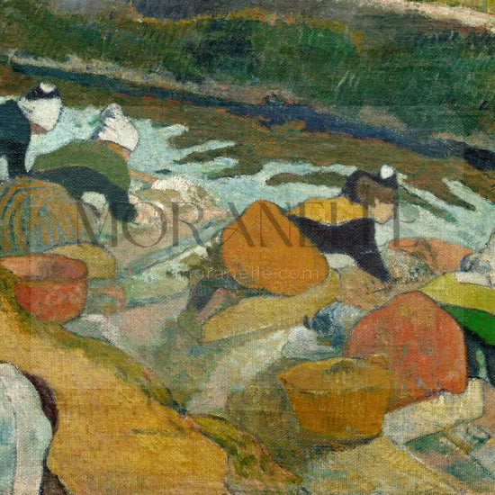 Paul Gauguin, Les Lavandières, Arles – short video preview showing how the painting appears on Samsung Frame TV.