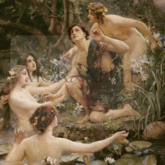 Henrietta Rae Hylas and the Water Nymphs - short video preview showing how the painting appears on Samsung Frame TV.