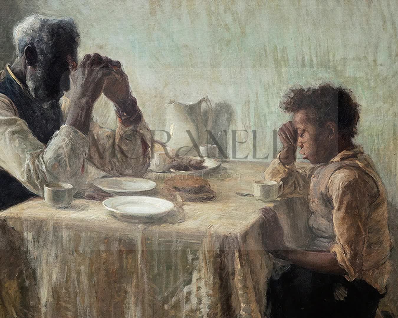 Henry Ossawa Tanner, The Thankful Poor - short video preview showing how the painting appears on Samsung Frame TV.