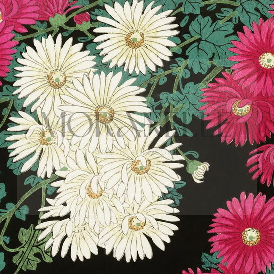 Ohara Koson, Running Water and Chrysanthemums - short video preview showing how the painting appears on Samsung Frame TV.