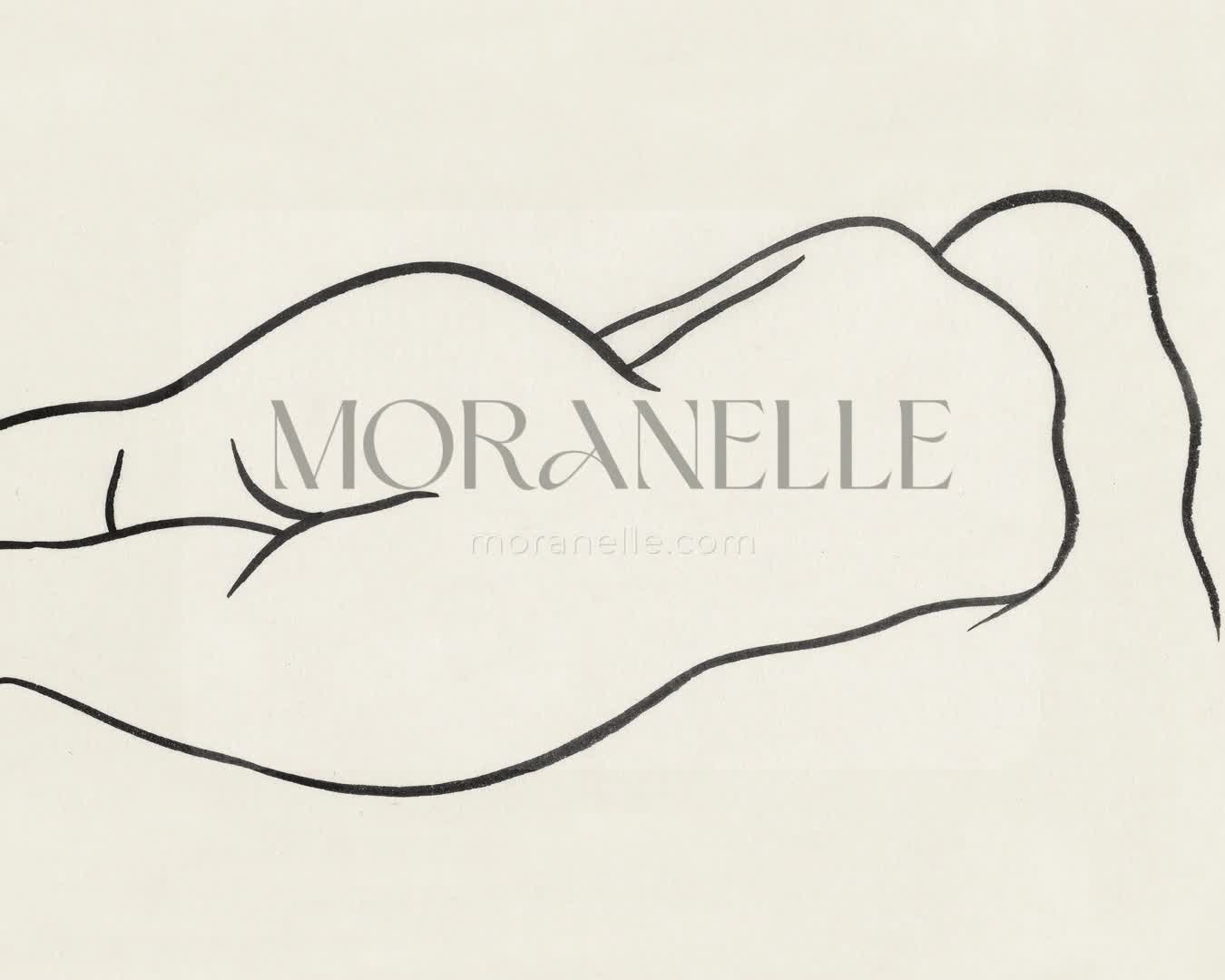 Ananda K Coomaraswamy Reclining Nude Woman - short video preview showing how the painting appears on Samsung Frame TV.