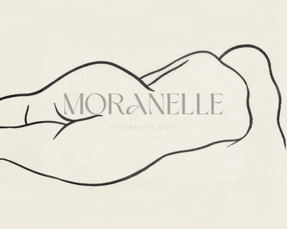 Ananda K Coomaraswamy Reclining Nude Woman - short video preview showing how the painting appears on Samsung Frame TV.