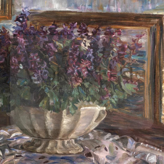 Anna Syberg Corydalis - short video preview showing how the painting appears on Samsung Frame TV.