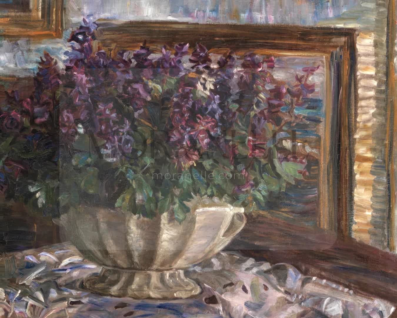Anna Syberg Corydalis - short video preview showing how the painting appears on Samsung Frame TV.