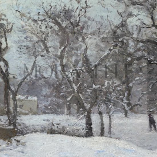 Camille Pissarro Snow at Louveciennes - short video preview showing how the painting appears on Samsung Frame TV.