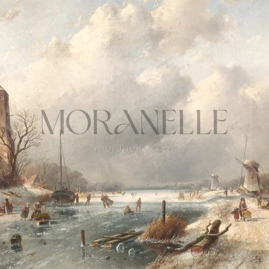 Charles Leickert Wintergezicht - short video preview showing how the painting appears on Samsung Frame TV.