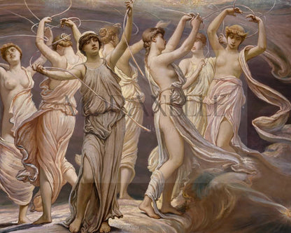 Elihu Vedder The Pleiades - short video preview showing how the painting appears on Samsung Frame TV.
