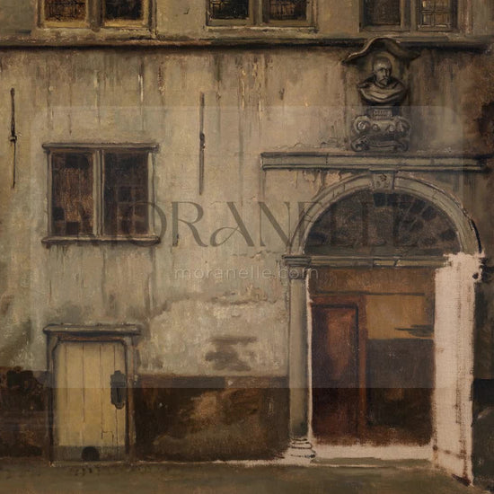 Henri Leys Binnenplaats van Het Huis van Christoffel Plantin - short video preview showing how the painting appears on Samsung Frame TV.