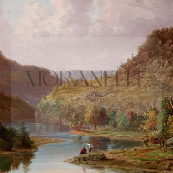 Jacob Cox Landscape with Stream - short video preview showing how the painting appears on Samsung Frame TV.