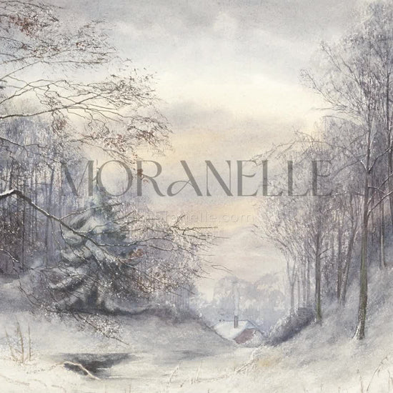 Jan Daniel Cornelis Carel Willem baron de Constant Rebecque Winter Landscape - short video preview showing how the painting appears on Samsung Frame TV.