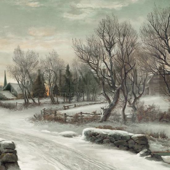 W.C Bauer Christmas Morn - short video preview showing how the painting appears on Samsung Frame TV.