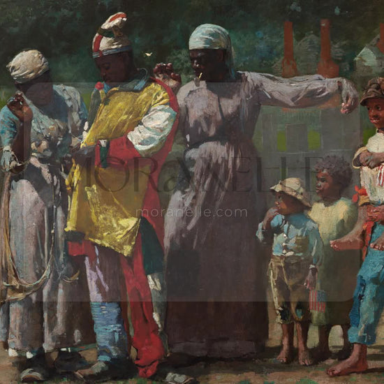 Winslow Homer Dressing for the Carnival - short video preview showing how the painting appears on Samsung Frame TV.